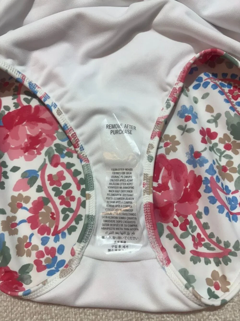 Abercrombie Kids Floral One Piece Swimsuit NWT Girls Size 17/18
